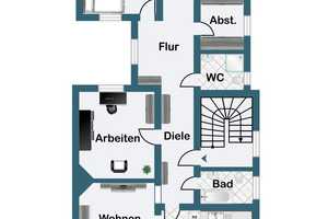 Schönheit hat eine Adresse!
Repräsentative Stadtvilla zur vielfältigen Nutzung – Essen – Vorschaubild 23