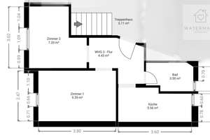 Ideal für Singles oder Paare: gepflegte 2-Zimmer-Wohnung in Hamburg-Hausbruch – Dubben 6, 21147 Hausbruch, Hamburg – Vorschaubild 9