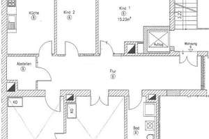 Schöne Familienwohnung | 4 Zimmer | Balkon | Tageslichtbad mit Dusche und Wanne | Parkett | Aufzug – Volckmarstraße 6b, 4317 Reudnitz-Thonberg, Leipzig – Vorschaubild 2