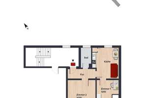 Zimmer 14,28 m² innerhalb einer 2er-WG // 2.OG re, Zi 1070 – Heinrich-Heine-Str. 1, 38440 Stadtmitte (Ortsteil), Wolfsburg – Vorschaubild 8