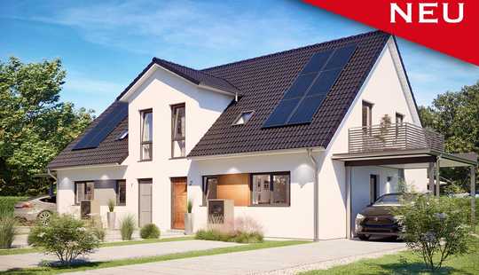 Bild von DOPPELHAUS FERTIGHAUS: SH 122 DHH EW