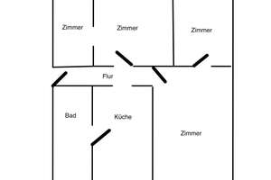 Charmante 3,5-Zimmer-Altbauwohnung im Zentrum von Erlangen – Die vollständige Adresse der Immobilie erhältst du vom Anbieter., 91052 Rathausplatz, Erlangen – Vorschaubild 7