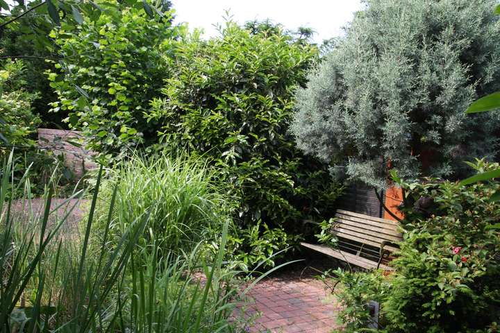 Eine der mehreren Terassen