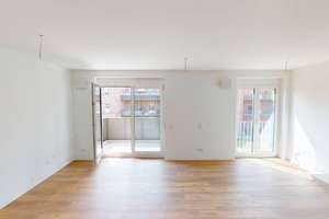 Moderne 2-Zimmer-Wohnung mit EBK und BALKON im Neubauquartier FIELD 4 – 68167 Neckarstadt-Ost/Wohlgelegen, Mannheim – Vorschaubild 1