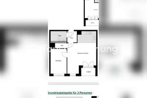 Tauschwohnung: Zweitbezug 1,5 Zimmer, 57qm, hell,offene Küche, Farmsen – Die vollständige Adresse der Immobilie erhältst du vom Anbieter., 22159 Farmsen-Berne, Hamburg – Vorschaubild 3