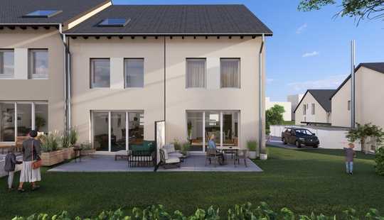 Bild von KfW-55: Reihenendhaus mit 145 m² in Rosbach / Rodheim vor der Höhe| Traumhaftes Wohneigentum
