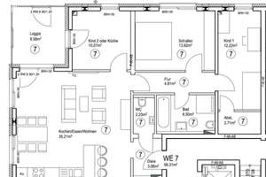 Exklusive Eigentumswohnung in Düsseldorf-Lohausen - modernes Baujahr, 4 Zimmer - sofort  frei ! – Die vollständige Adresse der Immobilie erhältst du vom Anbieter., 40474 Lohausen, Düsseldorf – Vorschaubild 10