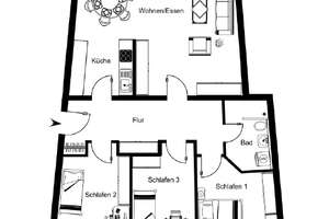 4-Zimmer-Wohnung mit Westbalkon, Moderner EBK  in Holzkirchen Mitte – Die vollständige Adresse der Immobilie erhältst du vom Anbieter., 83607 Holzkirchen – Vorschaubild 10