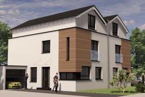 Neubau DHH mit Keller, A+, KfW 40, PV Anlage, Fußbodenheizung,  mit Grundstück zum Festpreis! – Köln – Vorschaubild 1