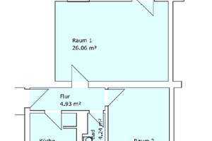2-Raum Wohnung Stadtfeld West – Eisnerstraße 16, 39110 Stadtfeld West, Magdeburg – Vorschaubild 9