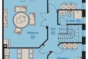 "Frei-werdender Maisonette-Traum im historischen Buchgewerbehaus – Kamin, Loggia & 2 TG-Stellplätze" – Gutenbergplatz 5, 4103 Zentrum-Südost, Leipzig – Vorschaubild 10