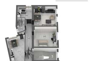 *ATTRAKTIVES* MFH mit 6 Wohnungen + 1 Gewerbe + 4 Garagen in Zentraler Lage von Essen-Borbeck – Die vollständige Adresse der Immobilie erhältst du vom Anbieter., 45355 Borbeck-Mitte, Essen – Vorschaubild 23