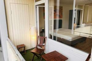 1 Zimmer Wohnung möbliert mit Balkon Küche Abstellraum – Berliner Str. 103, 51063 Mülheim (Ortsteil), Köln – Vorschaubild 6