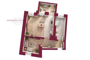 Vermietete 2-Zimmer-Wohnung mit Balkon – 
solide Kapitalanlage in Leipzig-Engelsdorf – Christian-Schmid-Straße 5 WE07, 4319 Engelsdorf, Leipzig – Vorschaubild 2