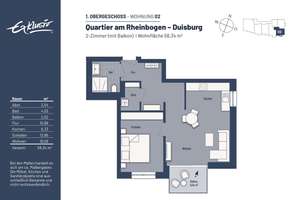 Neubauwohnung unter 260.000 € unmöglich? nicht hier! – Swakopmunder Straße 50, 47249 Buchholz, Duisburg – Vorschaubild 7