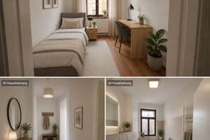  2-Zimmer, Küche, Balkon & Bad mit Wanne & Fenster  – Holzhäuser Straße 63, 4299 Stötteritz, Leipzig – Vorschaubild 17
