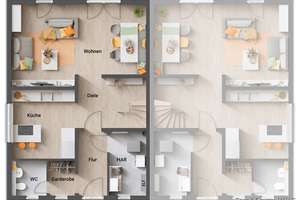 NEU:  Energiesparhaus, Erstbezug – Die vollständige Adresse der Immobilie erhältst du vom Anbieter., 6120 Heide-Nord/Blumenau, Halle (Saale) – Vorschaubild 4