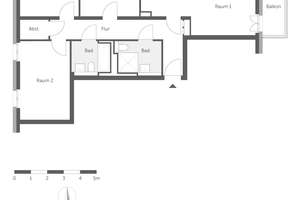 Neubauwohnung mit Fußbodenheizung und Balkon im Erstbezug / WBS 220 erforderlich – Daumstr. 58, 13599 Haselhorst, Berlin – Vorschaubild 11