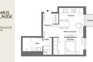 Barrierefreie 2-Zimmer-Wohnung in Haus Claude an der Isar – Claude-Lorrain-Straße 19, 81543 Untergiesing, München – Vorschaubild 4