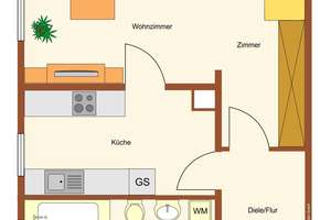 Zentral gelegene und renovierte 1,5 Zimmer-Wohnung - Bezug sofort möglich – Die vollständige Adresse der Immobilie erhältst du vom Anbieter., 70372 Seelberg, Stuttgart – Vorschaubild 12
