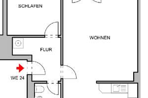 Attraktive 2-Raum-Dachgeschosswohnung mit großzügigem Schnitt in gefragter Lage, Vermietet – Die vollständige Adresse der Immobilie erhältst du vom Anbieter., 1277 Striesen-Ost, Dresden – Vorschaubild 6