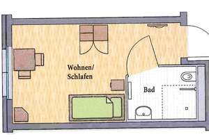 Pflegeapartment im Herzen von Regensburg-Candis mit bevorzugtem Belegungsrecht – Die vollständige Adresse der Immobilie erhältst du vom Anbieter., 93055 Ostenviertel, Regensburg – Vorschaubild 6