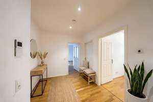 Exklusives, lichtdurchflutetes Penthouse im Altbau mit Loggia, Kaminoption und Stellplatz – August-Bebel-Straße 45, 4275 Südvorstadt, Leipzig – Vorschaubild 2