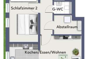 Naturnah. Stadtnah. Zuhause – Wohnen im Herzen von Mecklenbeck – Die vollständige Adresse der Immobilie erhältst du vom Anbieter., 48163 Mecklenbeck, Münster – Vorschaubild 8