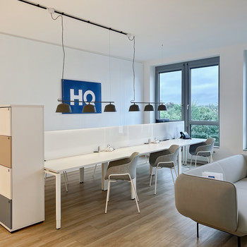 Coworking-Bereich in HQ Ruhrallee