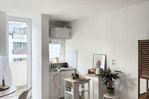 Bezugsfreie 1-Zi.-Wohnung mit Balkon in Neuhausen am Rotkreuzplatz – Die vollständige Adresse der Immobilie erhältst du vom Anbieter., 80634 Neuhausen, München – Vorschaubild 3