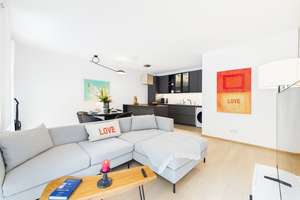 Modernes, möbliertes Neubau-Apartment mit kleinem Garten zentral / Modern Furnished Apartment – Mainzer Straße 1, 65189 Südost, Wiesbaden – Vorschaubild 8