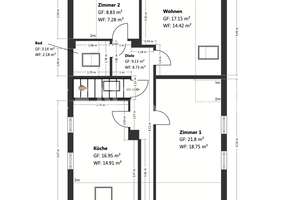 Einladendes Einfamilienhaus in Wehr –  2xEBK, 2 Bäder, Balkon und familienfreundlicher Garten – Die vollständige Adresse der Immobilie erhältst du vom Anbieter., 79664 Wehr – Vorschaubild 14