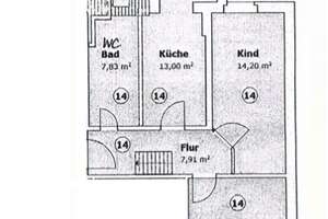 *Kapitalanlage mit Entwicklungspotenzial: 4-Raum-Maisonette-Wohnung* – Humboldtstraße 17, 9130 Sonnenberg, Chemnitz – Vorschaubild 3