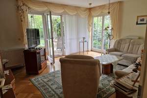 Wohnen wie im eigenen Haus – 3-Raum-Wohnung mit Terrasse und Gartenzugang in Elbnähe