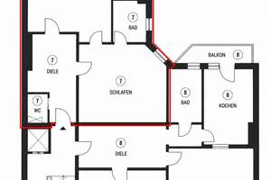 *Der Zoopark wird zum Nachbarn* - Zeitlose 2-Zimmer-Wohnung mit Westbalkon – Brehmstraße 32, 40239 Düsseltal, Düsseldorf – Vorschaubild 17