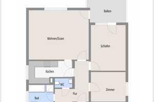 Exklusive 3-Zimmer-Wohnung zentralgelegen in Heilbronn Ost inkl Garage/Einbauküche/Balkon – Goethestraße 25, 74076 Heilbronn – Vorschaubild 17