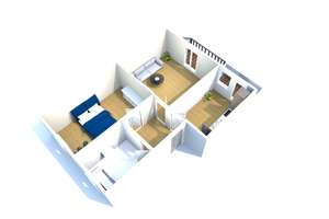 Helle 2-Zimmer-Wohnung mit zwei Balkonen und Badewanne in ruhiger Lage – Rudolf-Renner-Straße 26, 1159 Löbtau-Nord, Dresden – Vorschaubild 11