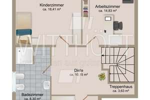 Haus in Haus! Großzügige Wohnung mit eigenem Garten – Die vollständige Adresse der Immobilie erhältst du vom Anbieter., 22393 Sasel, Hamburg – Vorschaubild 19