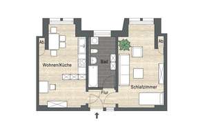 In Renovierung I Moderne Einbauküche I Bad mit Badewanne – Fritz-Schulze-Straße 7, 1159 Löbtau-Süd, Dresden – Vorschaubild 2