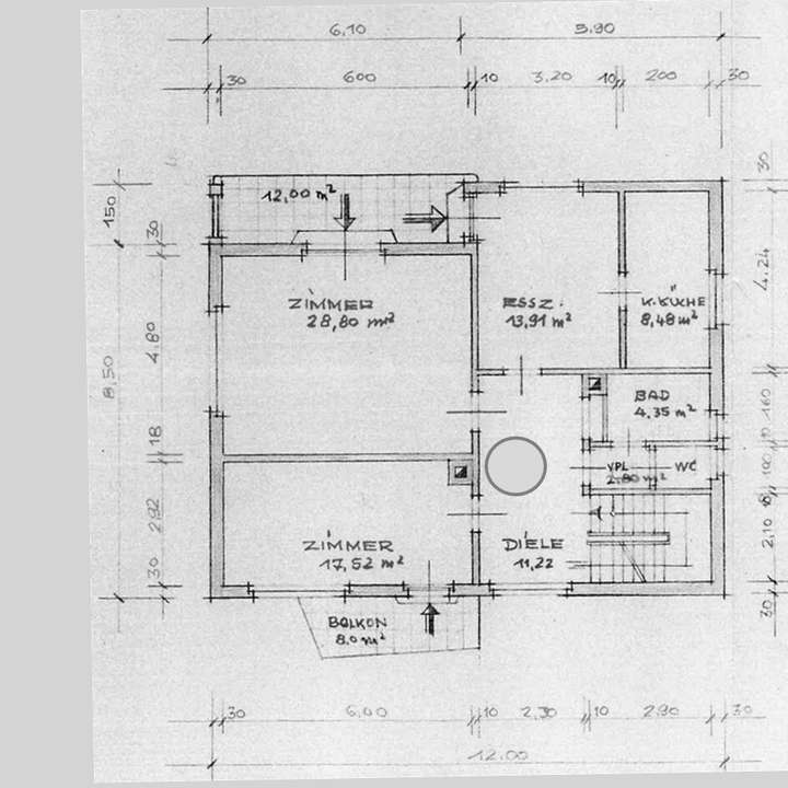 Grundriss Obergeschoss