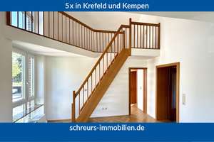 Dyk-Lage: Helle 4-Zimmer-Wohnung mit Galerie und großem Balkon zum Garten
