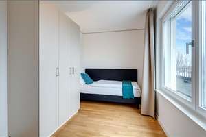 Möbliert: Top möblierte 4-Zimmer-Dachgeschosswohnung  – Die vollständige Adresse der Immobilie erhältst du vom Anbieter., 80937 Am Hart, München – Vorschaubild 5