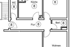 Top Lage Neuostheim: Großzügige 2-Zimmer-Altbauwohnung mit Balkon – 68219 Rheinau, Mannheim – Vorschaubild 2