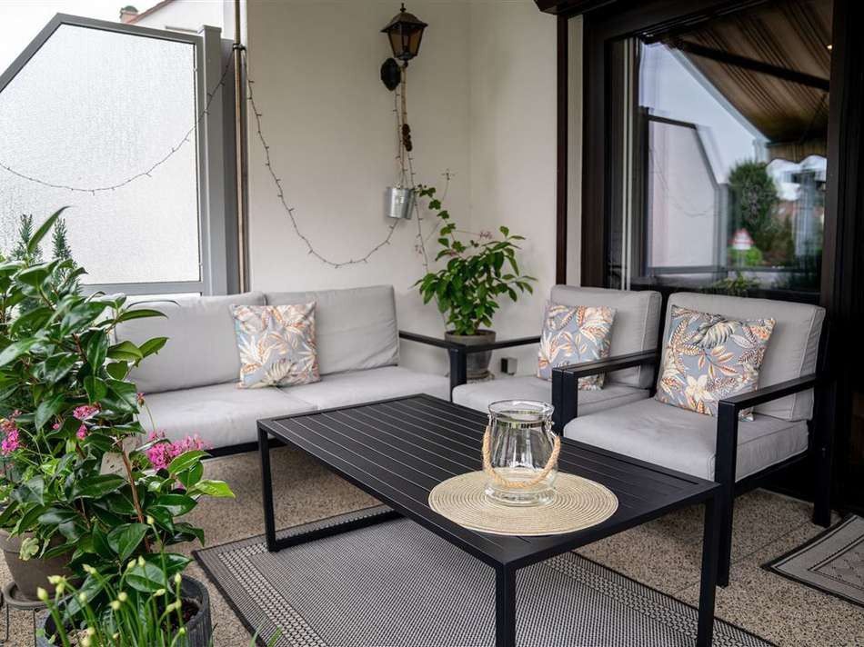 Terrasse...