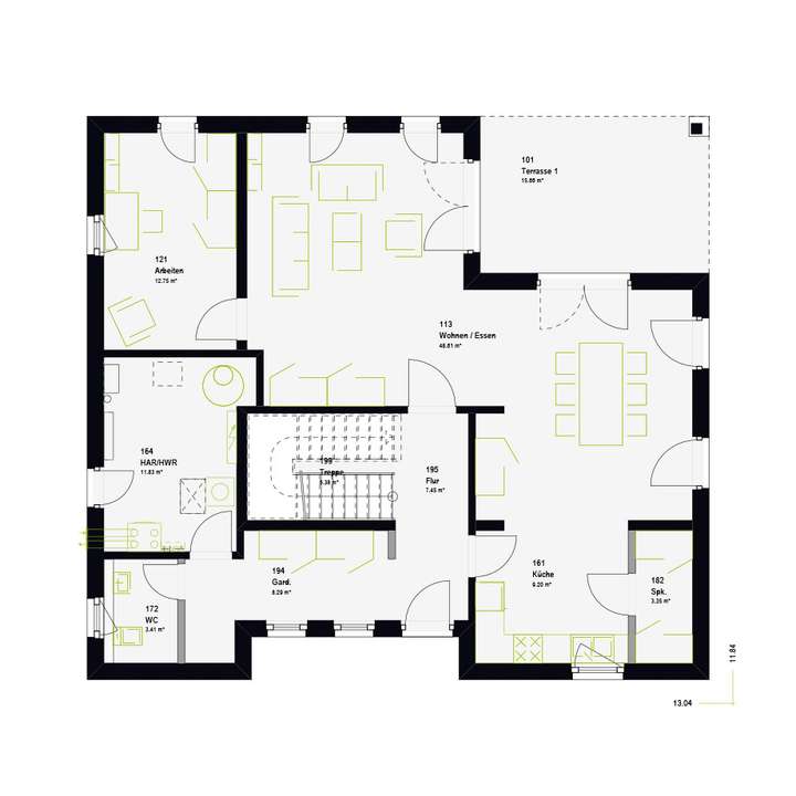 Grundriss Erdgeschoss