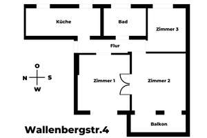 Erstbezug über den Dächern Berlins: 3-Zi Altbau mit Balkon, 3.45m hohe Decken+Stuck, Provisionsfrei – Wallenbergstrasse 2-4, 10713 Wilmersdorf, Berlin – Vorschaubild 28
