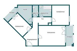 Ideal für Ihre Gestaltungsideen - renovierungsbedürftige 3 Zimmer Terrassenwohnung mit TG-Platz – Die vollständige Adresse der Immobilie erhältst du vom Anbieter., 81375 Neuhadern, München – Vorschaubild 13