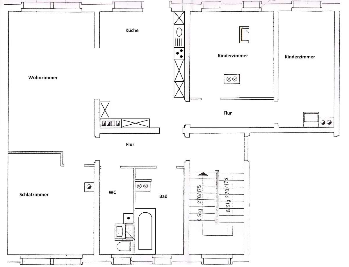 Grundriß Heinestr.20 EG links+