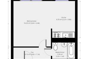 Die perfekte Single-Wohnung***Frisch renoviert***Einziehen und wohlfühlen! – Plovdiver Straße 22, 4205 Grünau-Nord, Leipzig – Vorschaubild 13