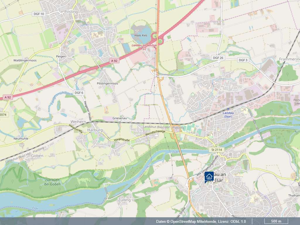 Immobilie in Landau an der Isar - Viel Platz in Ihrer künftige Doppelhaushälfte in der unteren Stadt von Landau/Isar - Bild 0